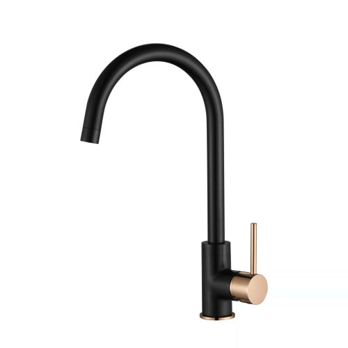 Black/Rose Gold Kitchen/Laundry Mixer