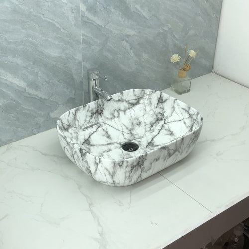 Gloss Marble Basin 385x385x135 (Model MAG18)