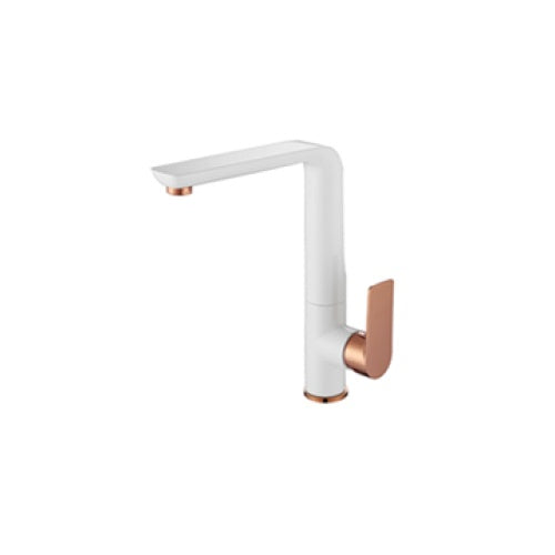 White/Rose Gold Kitchen Mixer