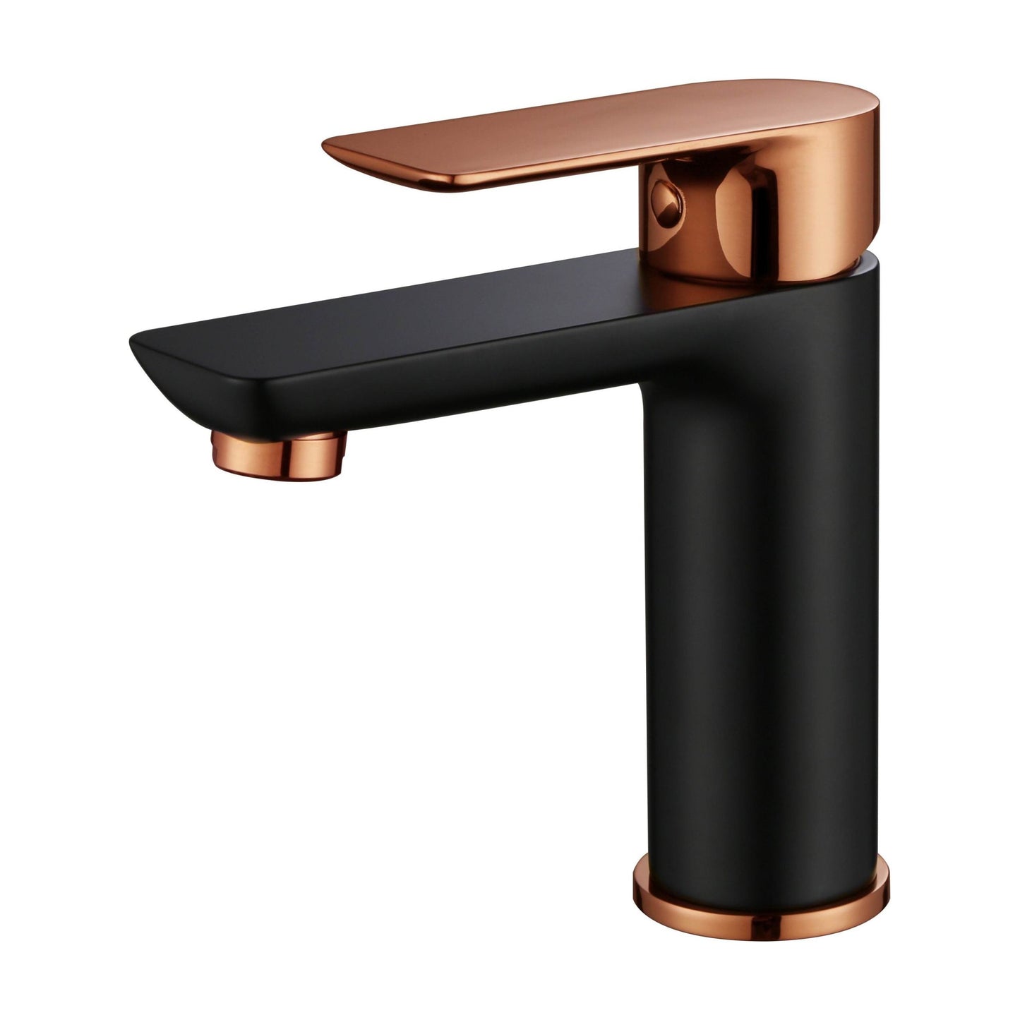 M73011BRG Black/Rose Gold Basin Mixer
