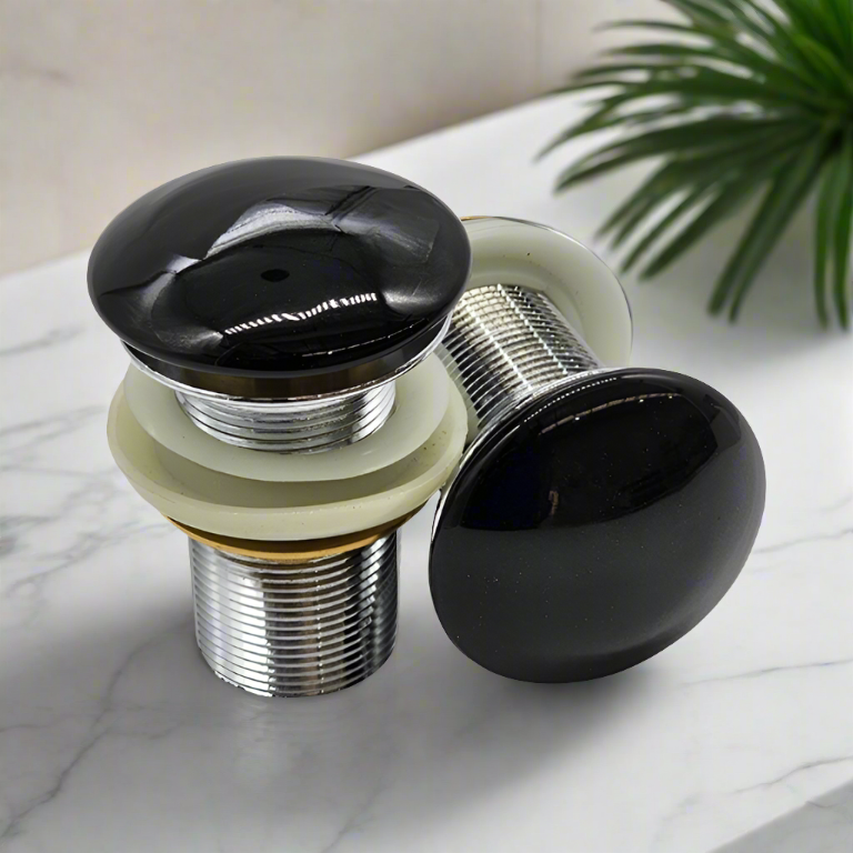 Black Gloss Pop up Waste