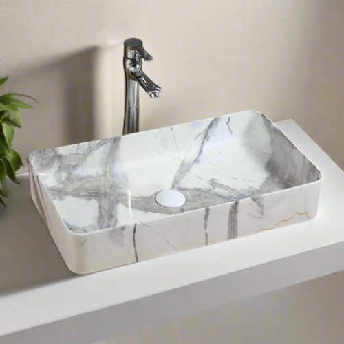Gloss Marble Basin 500x335x110 (Model MQG20)