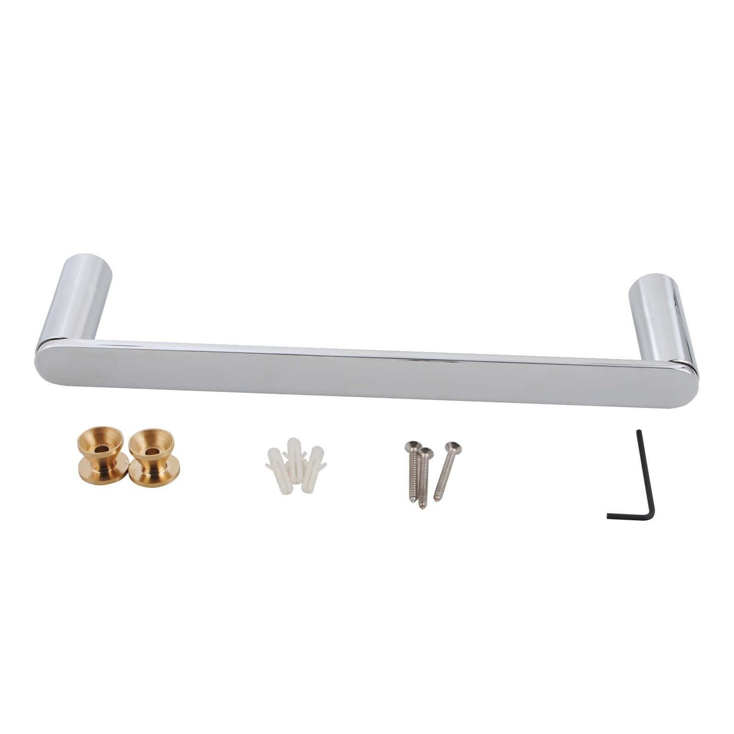 RUSHY Chrome Towel Ring 300mm