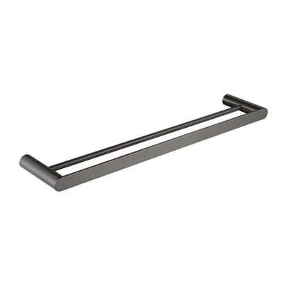 Gun Metal Double Towel Rail