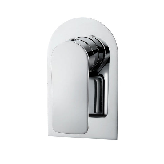 Norico Persano Bathroom Chrome Solid Brass Shower/Bath Wall Mixer Wall Mounted