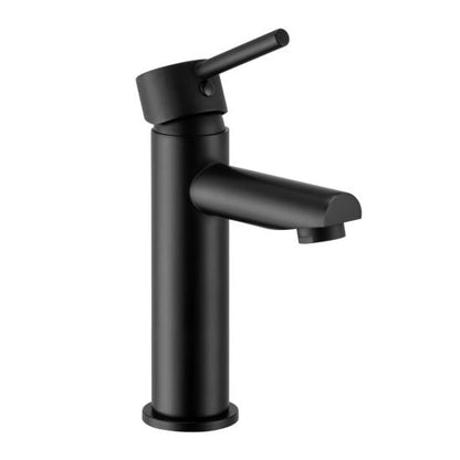 Lucid Pin Round Black Basin Mixer(Tall Vesion)