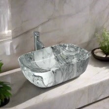 Gloss Marble Basin 455x320x135 (MJG10)