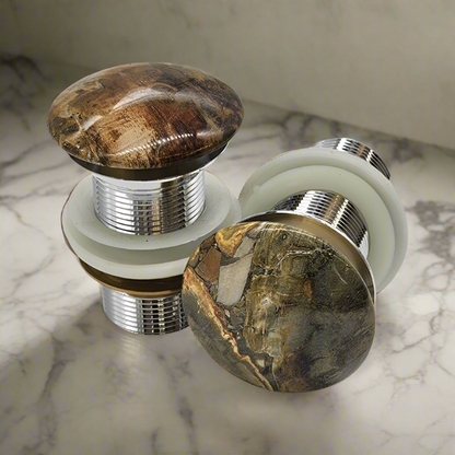 Marble Gloss Pop up Waste