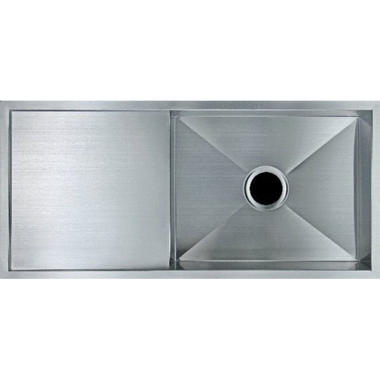 Single Bowl Stainless Steel Kitchen Sink (Model SS 9645)