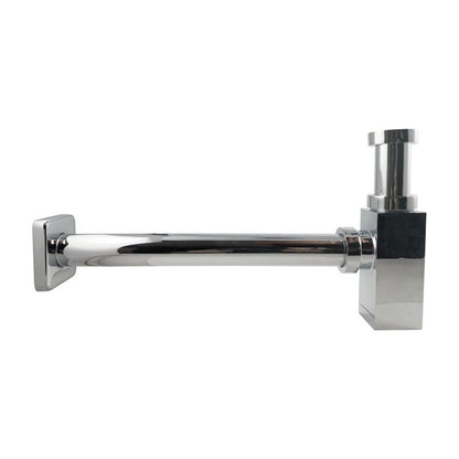 Norico Square Chrome Bottle Trap 32mm