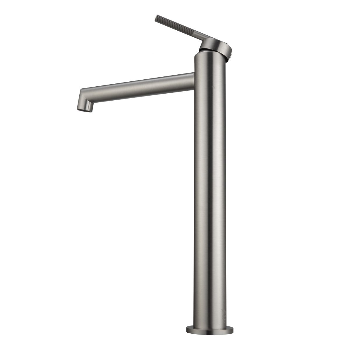 Caddence Brushed Nickel Tall Basin Mixer