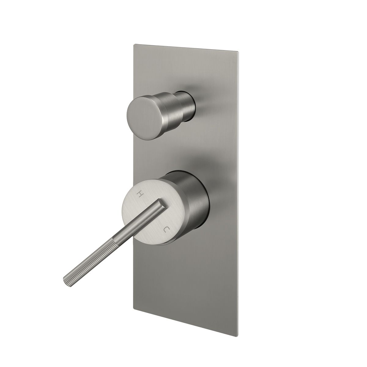 Caddence Brushed Nickel Wall Mixer