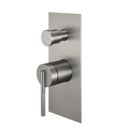 Caddence Brushed Nickel Wall Mixer