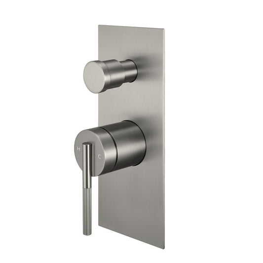Caddence Brushed Nickel Wall Mixer