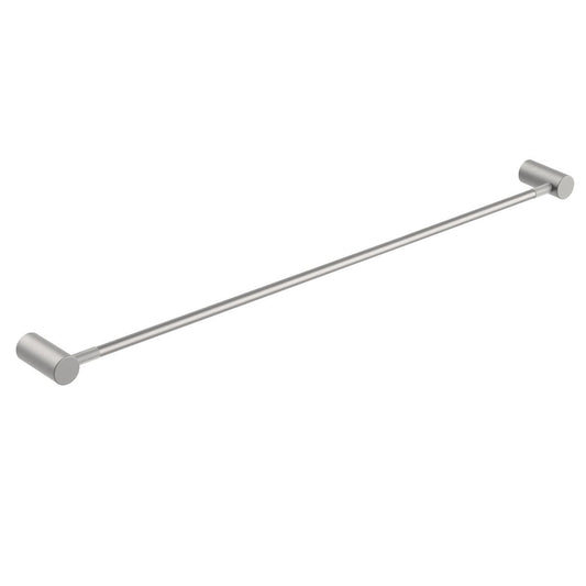 Caddence Brushed Nickel Single Towel Rail 800mm