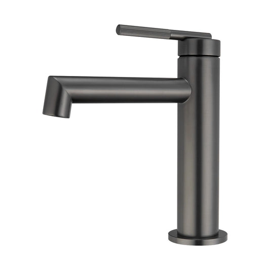 Caddence Brushed Gun Metal Grey Basin Mixer