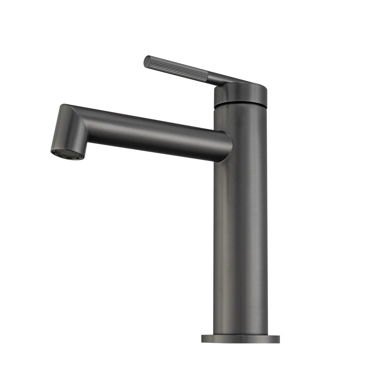 Caddence Brushed Gun Metal Grey Basin Mixer