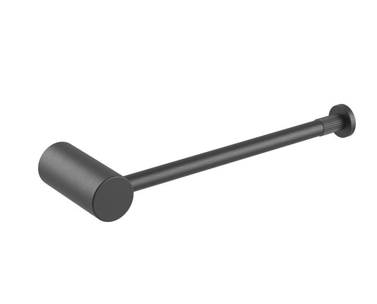 Caddence Brushed Gun Metal Grey Towel Ring