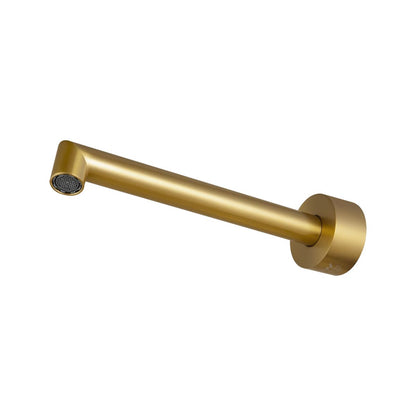 Caddence Brushed Yellow Gold Bathtub/Basin Wall Spout