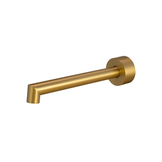 Caddence Brushed Yellow Gold Bathtub/Basin Wall Spout