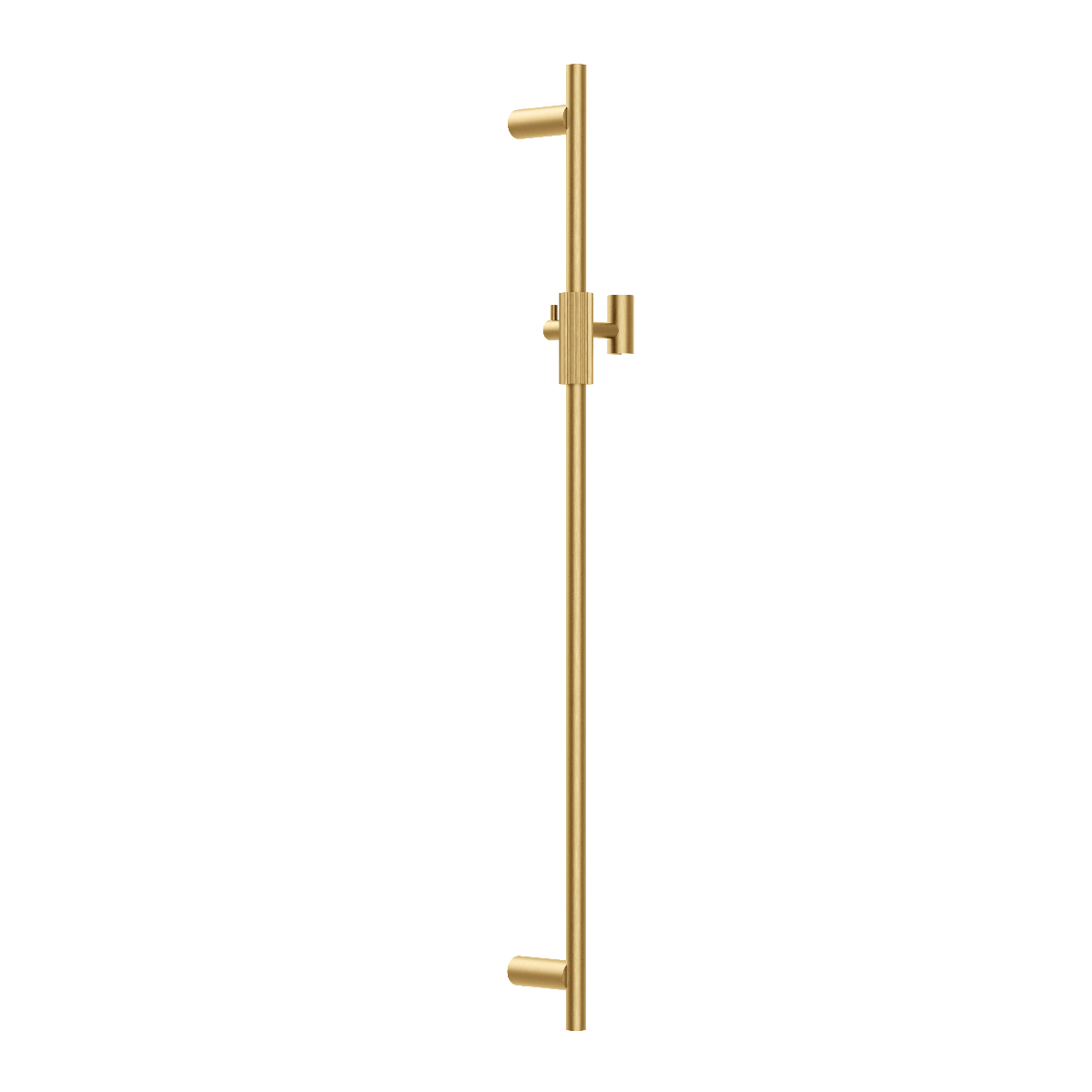 Caddence Brushed Yellow Gold Shower Rail without Handheld
