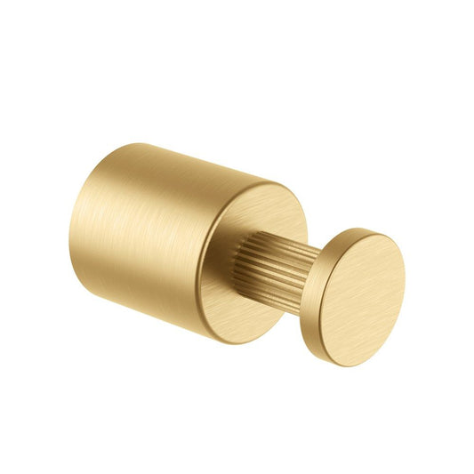 Caddence Brushed Yellow Gold Robe Hook