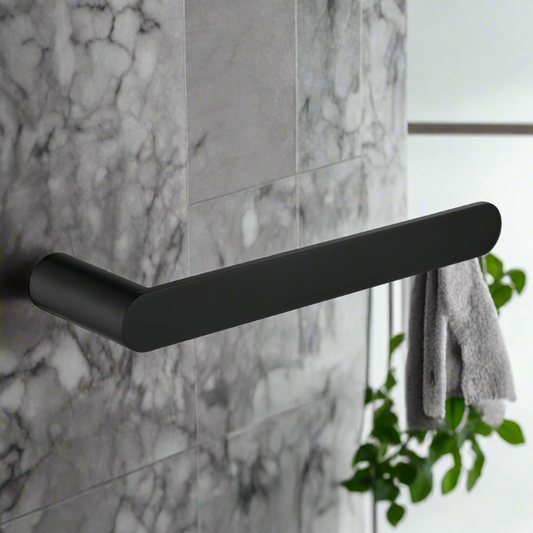 Black Towel Rail