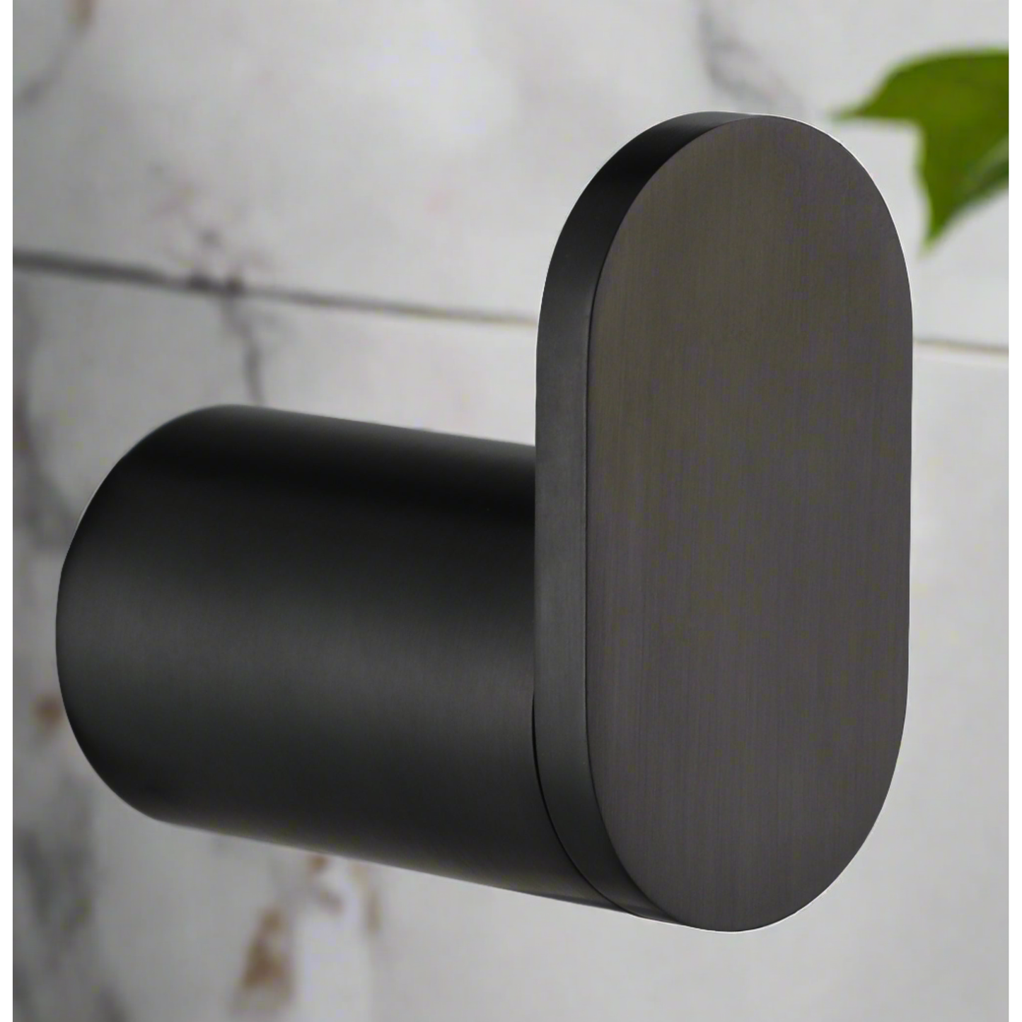 Brushed Black Robe Hook