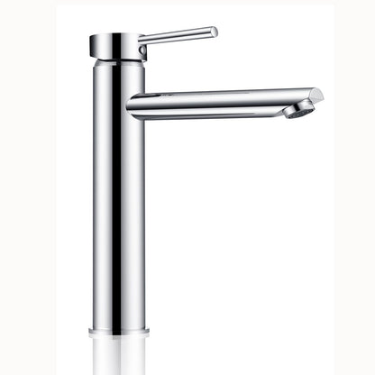 Lucid Pin Round Chrome Tall Basin Mixer