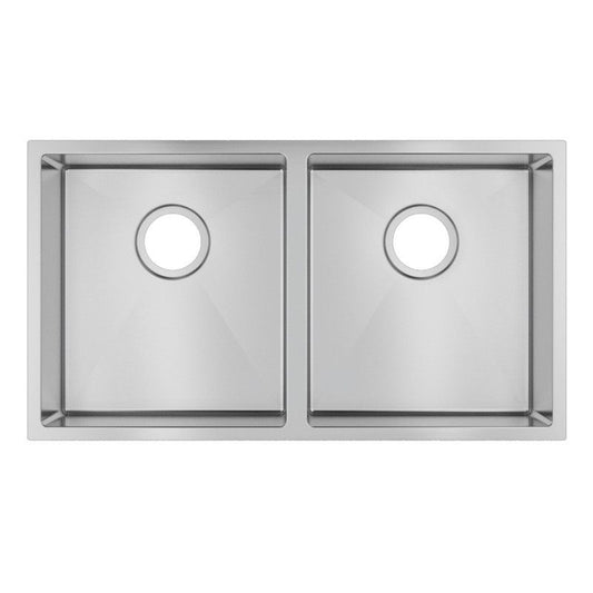 820x457x230mm 1.2mm Handmade Top/Undermount Double Bowls Kitchen Sink