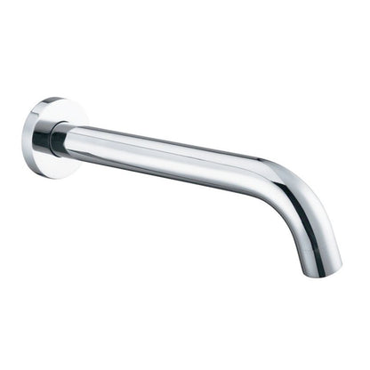 Lucid Pin Round Chrome Bathtub/Basin Wall Spout